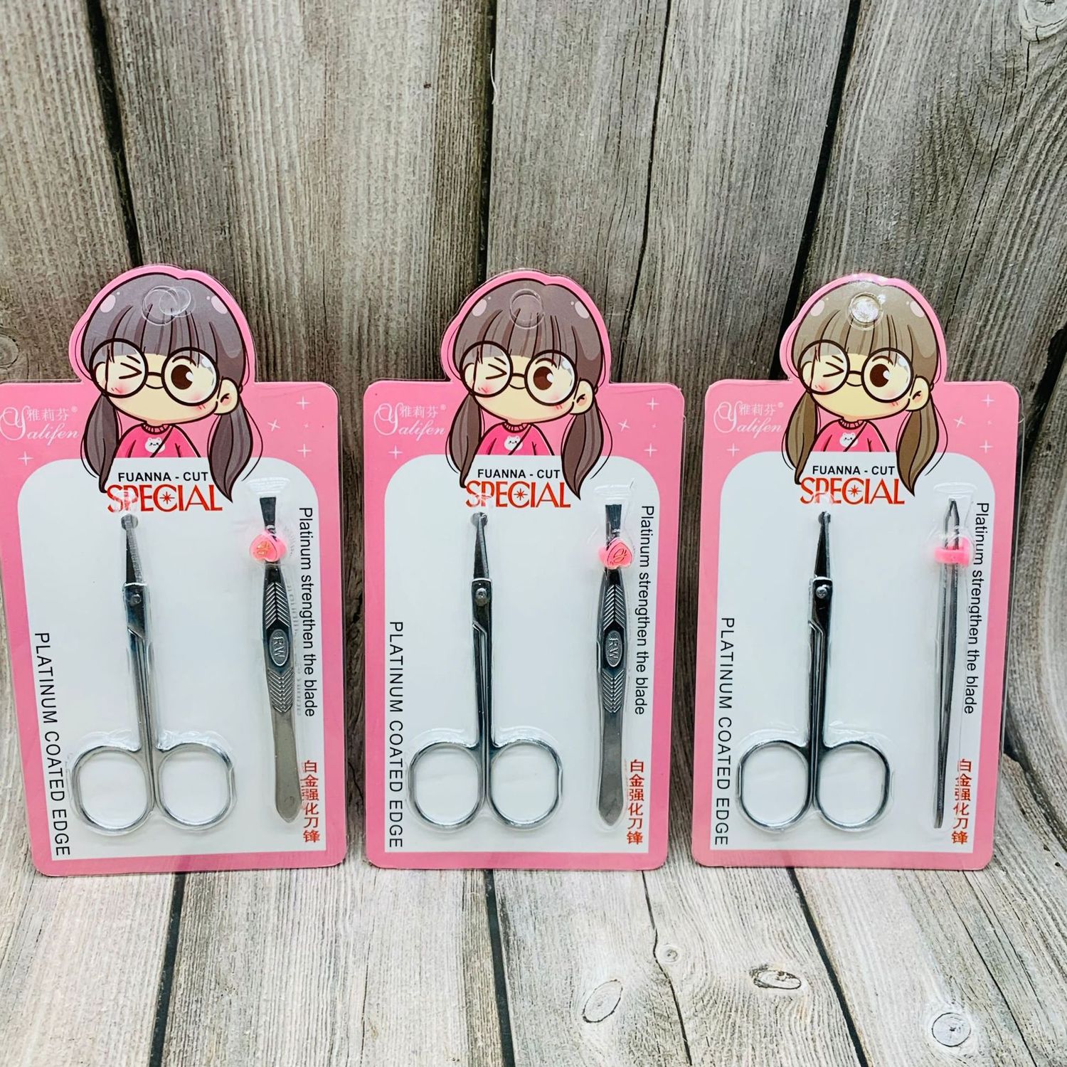 Salifen 2 in 1  nose eyebrow shaping Scissors 70210