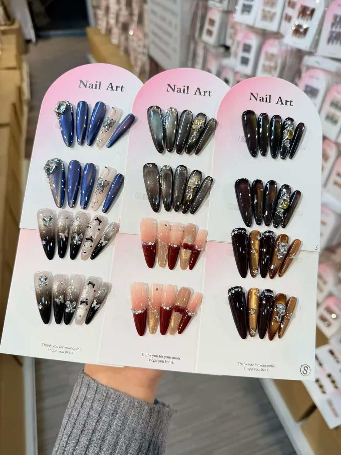 10604 wear nail Diamond  JM