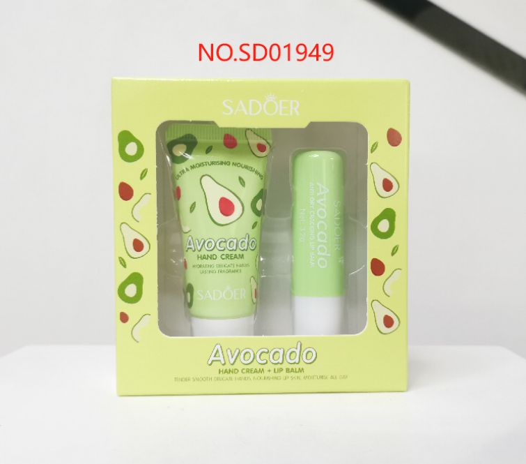 01949 SD Avocado Hand &amp; Lip Set