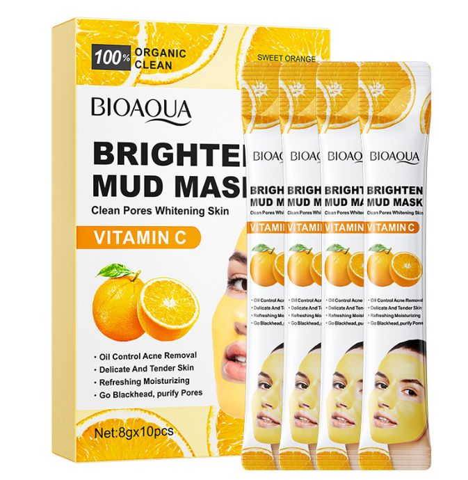 01145 BQY Vitamin C Mud Mask 8g