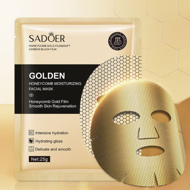 83819 SD Gold Honeycomb Mask 25g