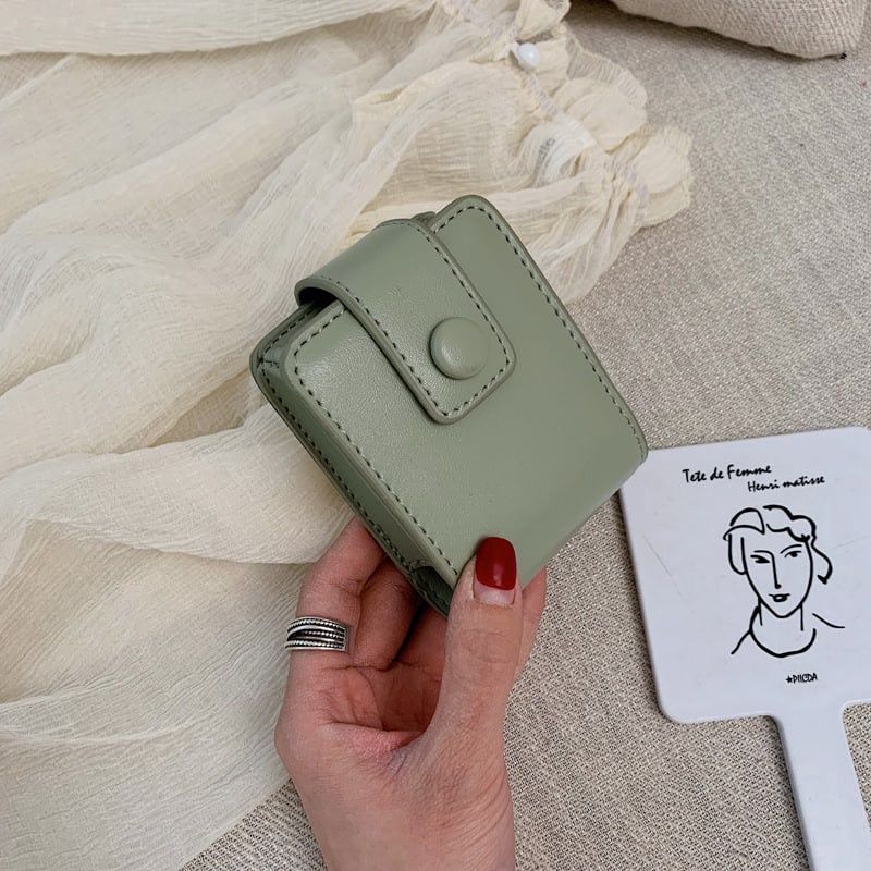 PU Lipstick Bag 5190 Green 67896