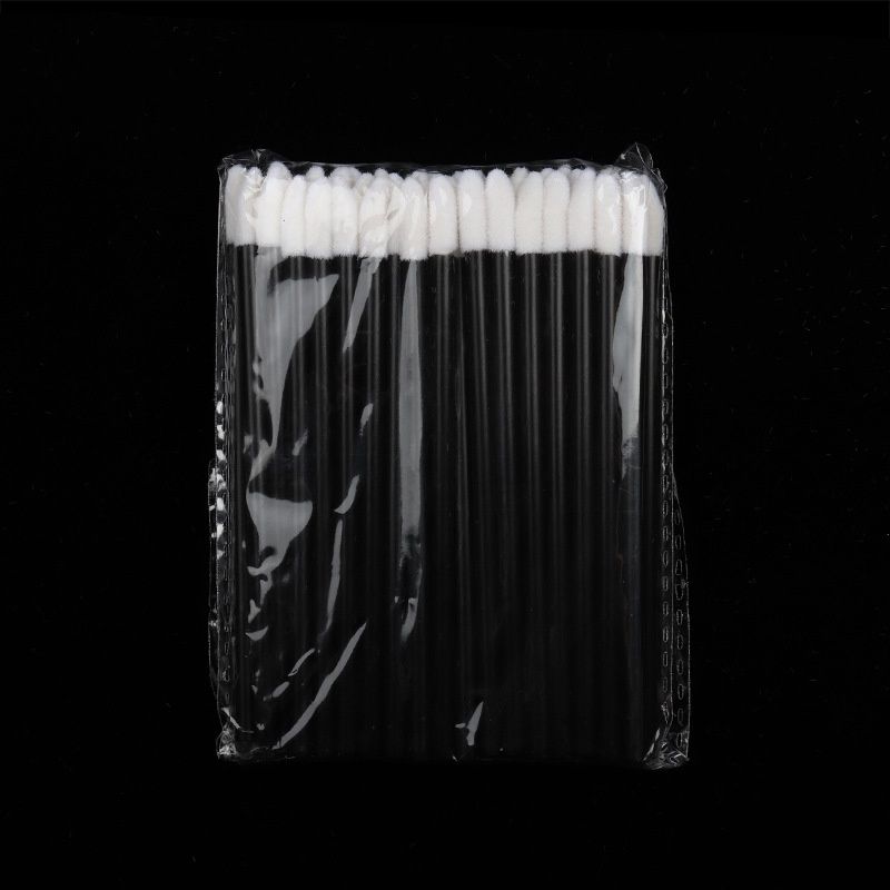 DYJ  Mini lip brush stick: hollow black (50P) 53273