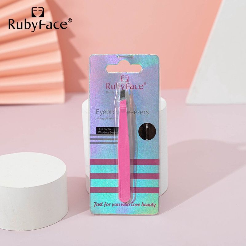 RUBYFACE eyebrow clip: rose red 69232