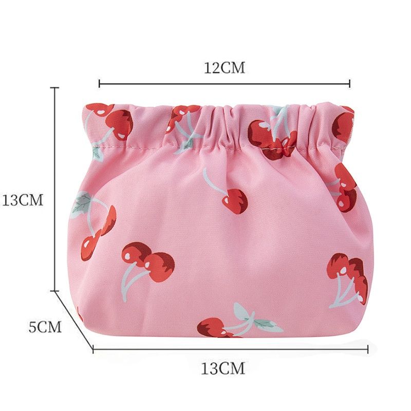 XK Lipstick bag with floral pattern: cherry 56512