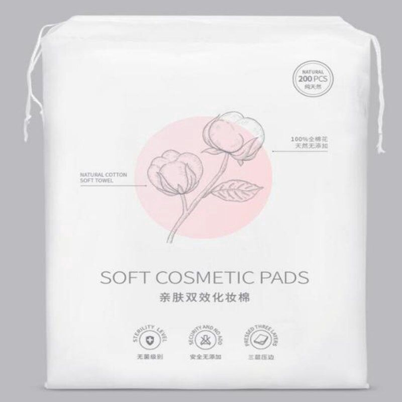 Camine TinMeey Cotton Pad 天棉 可拉伸木乃伊湿敷化妆棉200片 20395