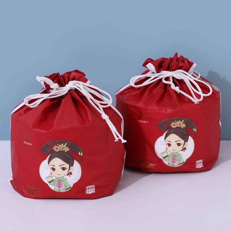 MNE roll face towel KF-0189: 200g pearl red 20*20CM 60189