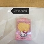 Hello Kitty Heart Shape Silicon Puff 26953