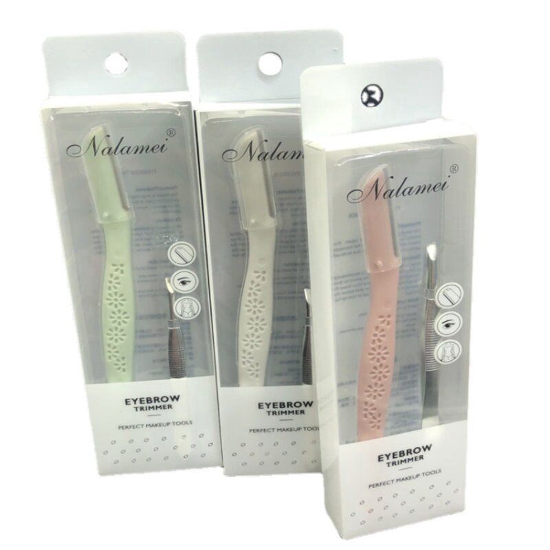 24106 Eyebrow Knife + Clip Set