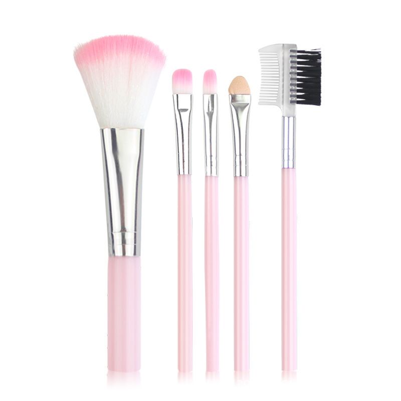 makeup brush 5pcs set, #: Pink