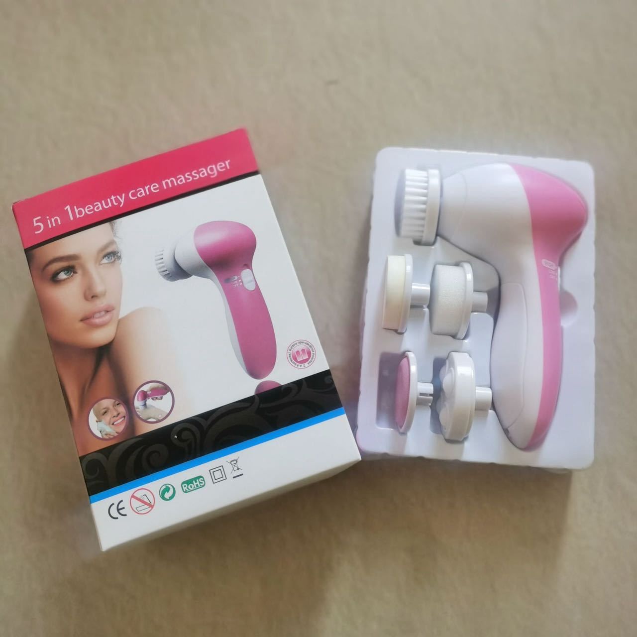 36442 CX 5in1 electric facial cleanser, #: Pink
