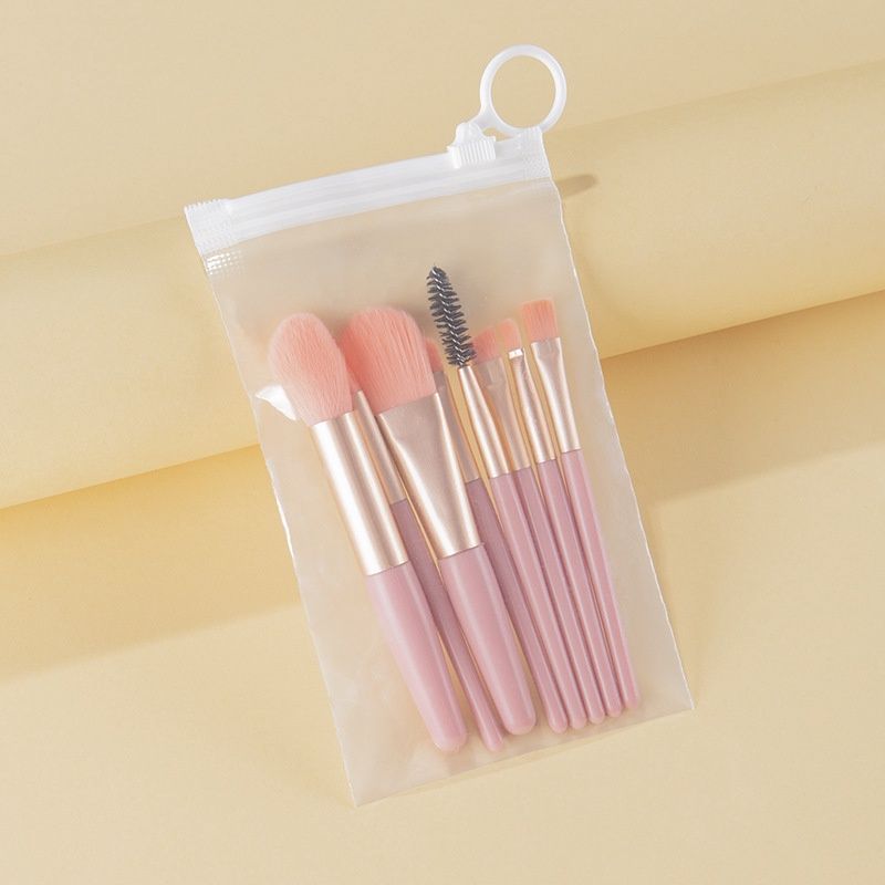 MFJ 8 mini makeup brushes Pink 25310