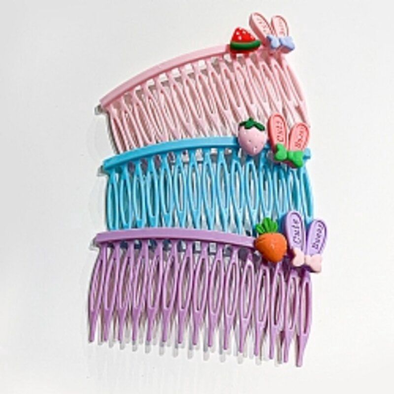 Mg Bowknot Rabbit Ear Fork Comb 蝴蝶结兔耳叉梳 02546