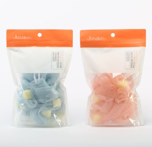 51137 kinepin Heart-shaped sponge bath flower, #: 1