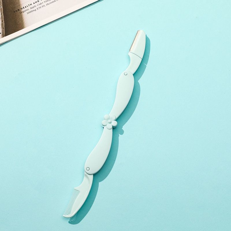 Qunxing  Eyebrow Trimmer Safety Anti-Scratch (3pcs): 6035 Blue: W Net 20288