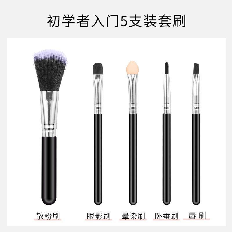 Colorina SET-059 Makeup Brush Set - 5 pcs set  15246