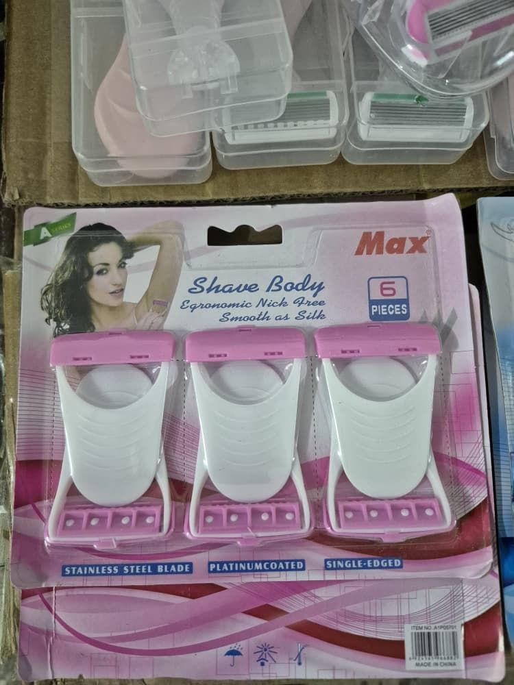 66882 MAX Shaver 6pk Pink