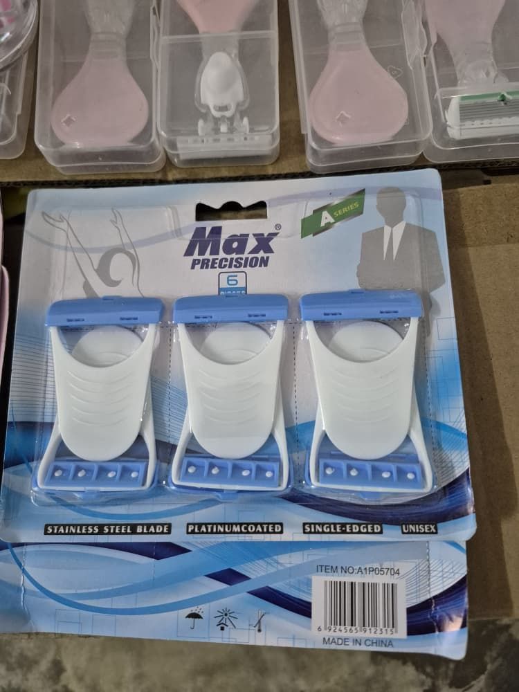 12315 MAX Shaver 6pk Blue
