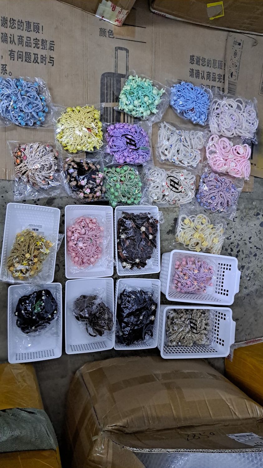 HG-00032 hair tie mix 61459