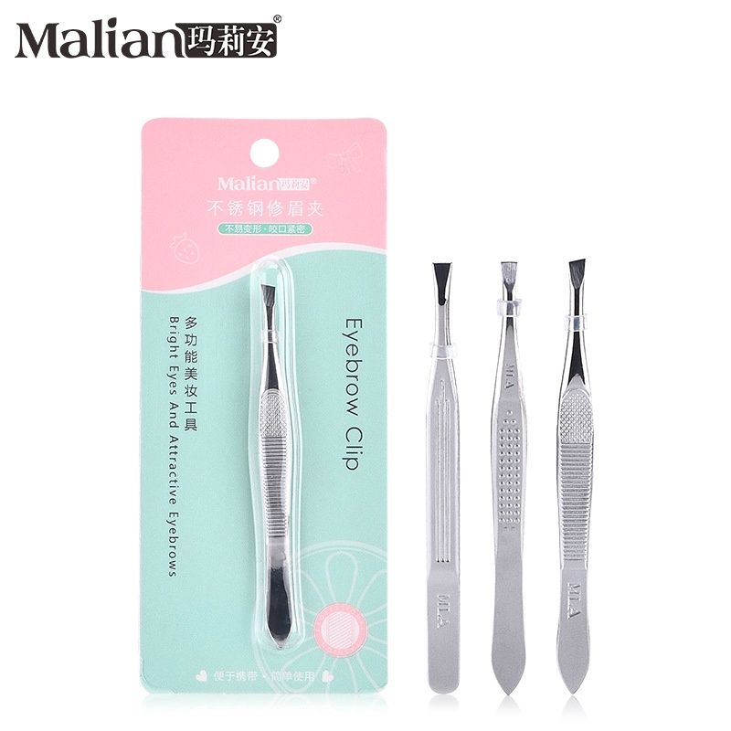 Malian c8 Stainless Steel Eyebrow Clip: C8 OB 07005