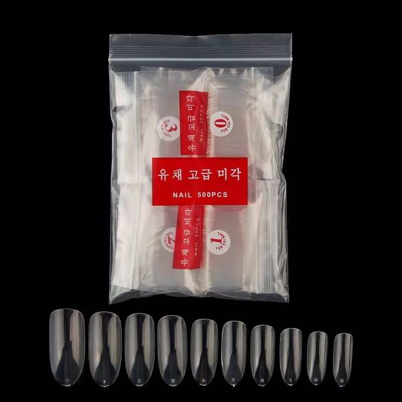 LFL Oval nail tip: 500 pcs/box  62055