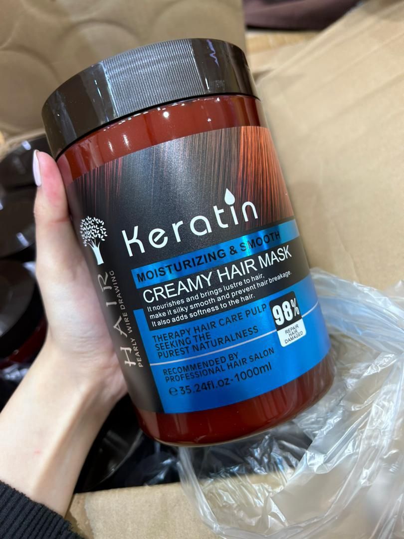 KERATIN HAIR CARE: 1000ml A Nutritive Hair Mask 70060