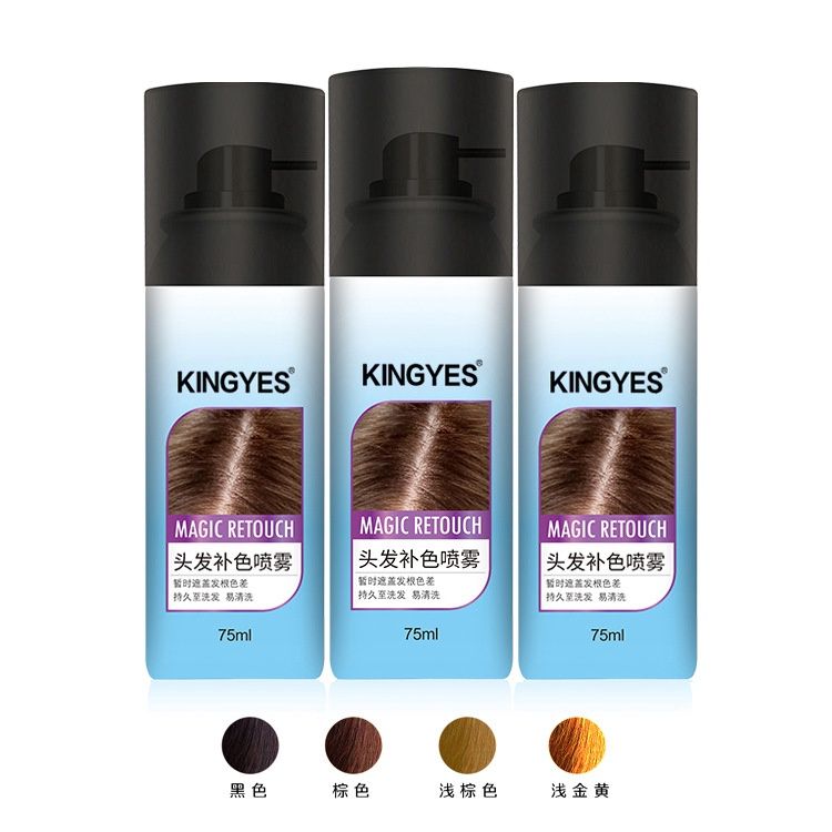 Kingyes 008 Dark Brown magic retouch 75ml   09577