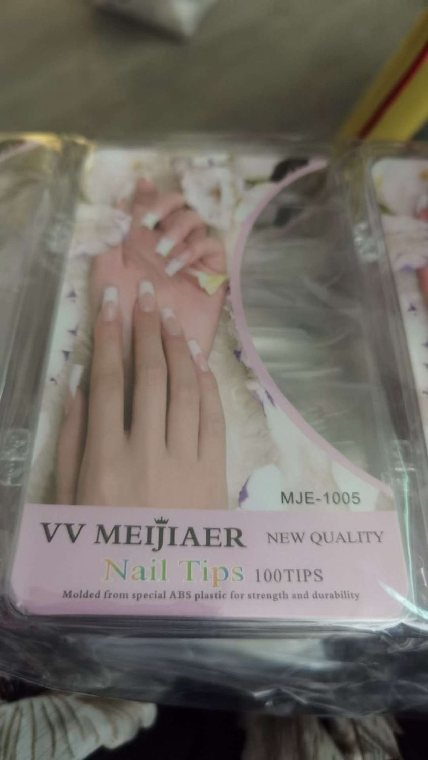 YY MJE-1005 Transparent DIY Nail tips 100 87267