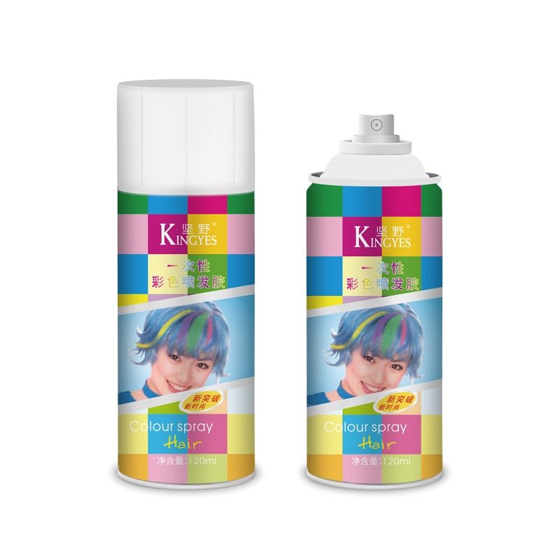 KINGYES Color Hair Spray - blue  09867