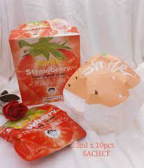 99963 Hair mask +cap strawberry 25mlx1 Karite