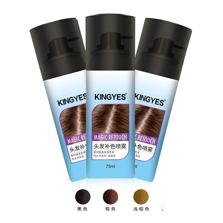 KingYes 008 Light Brown magic retouch 75ml   09584