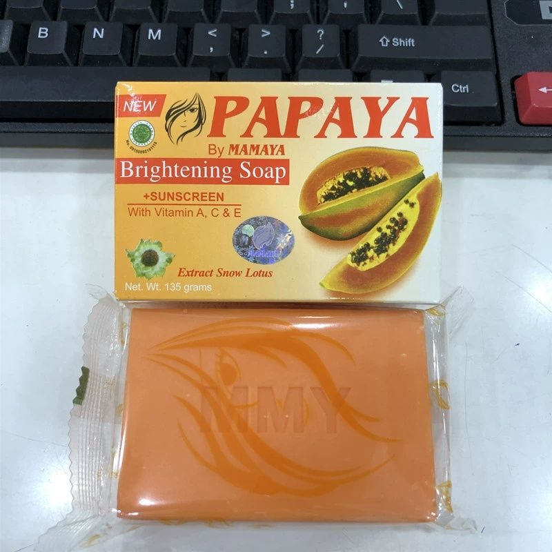 30032 MMY 135g Papaya whitening soap