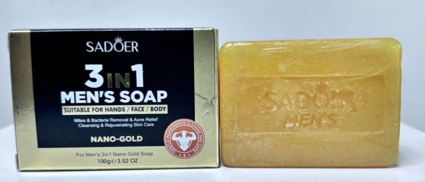 SADOER Men Gold Soap