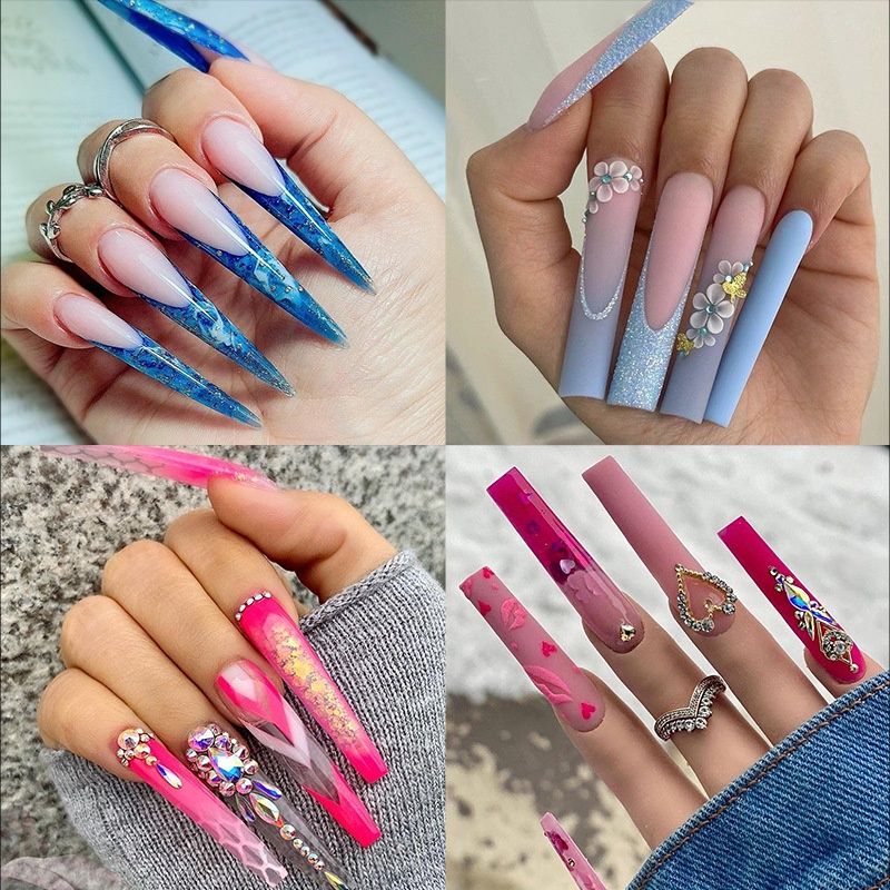 0010 PP Nail art H140 nail tip