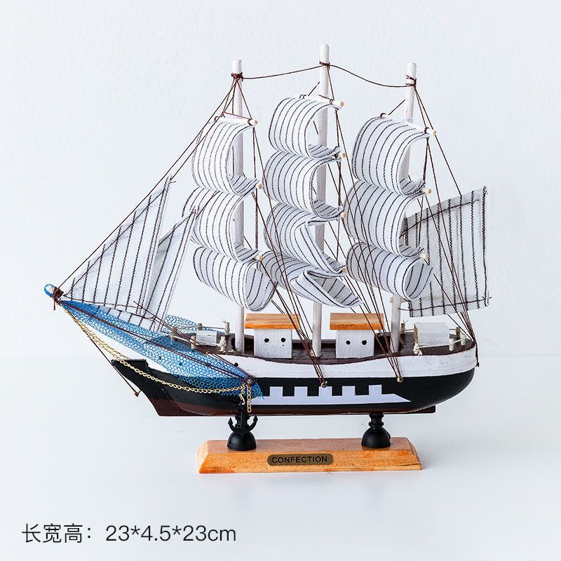Shangfu Gift Wooden Boat 24cm 66219