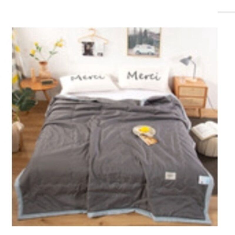 Dark Grey Blanket 150X200Cm 00811