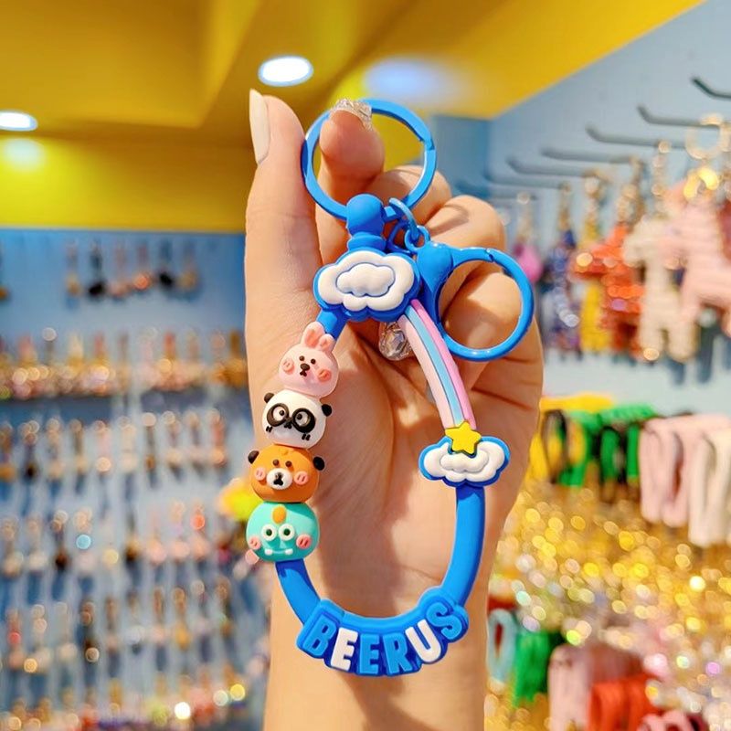 Jiayue Jiayue hanging ornaments fresh color bracklet: blue 09493 09493