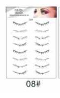 YH  Tattoo sticker: Eyelash-08: 105*148mm 62947