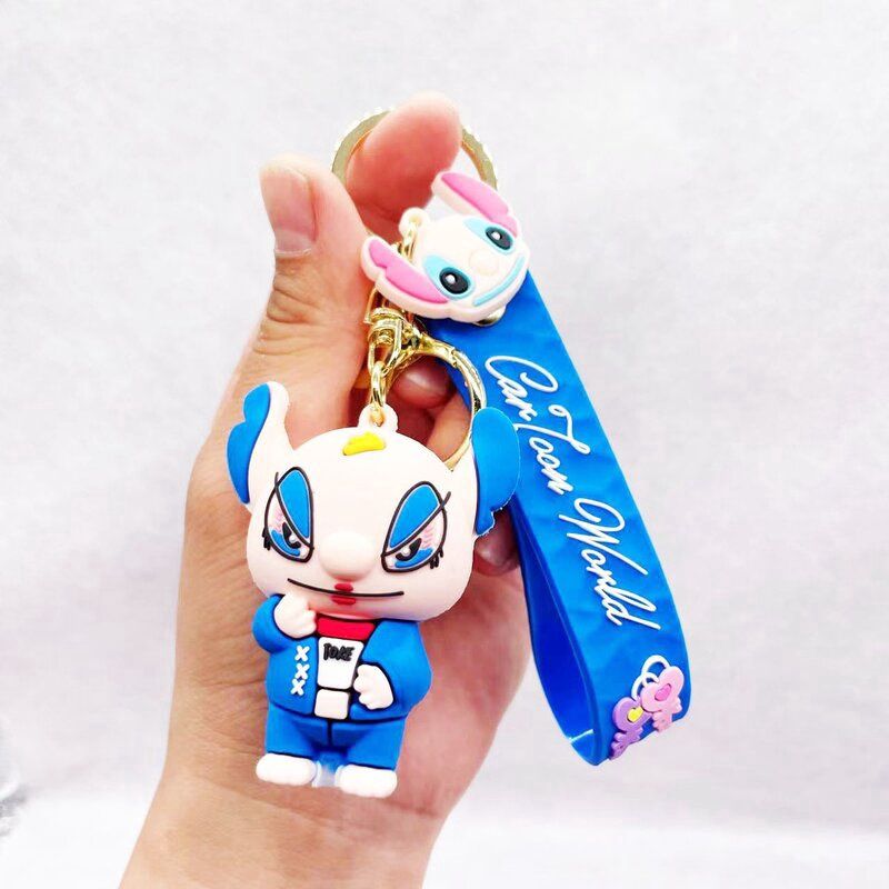 Keychain Stitch Blue 29575