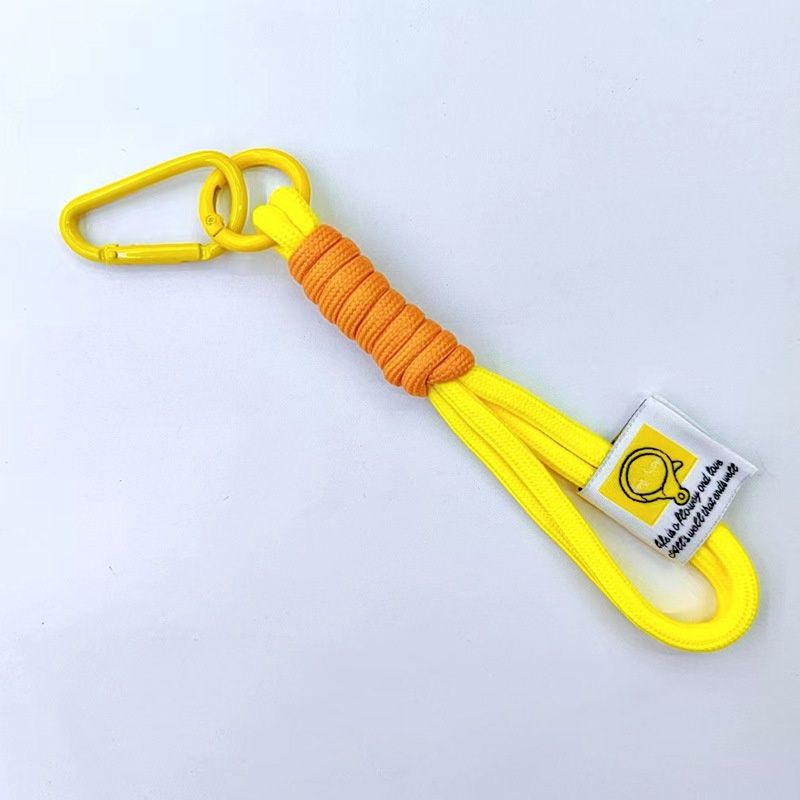 Jiayue Jiayue Nylon braided cloth colorful rope : yellow 76866 76866