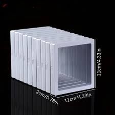 91710 PE Film box white 10pcs 9*9cm