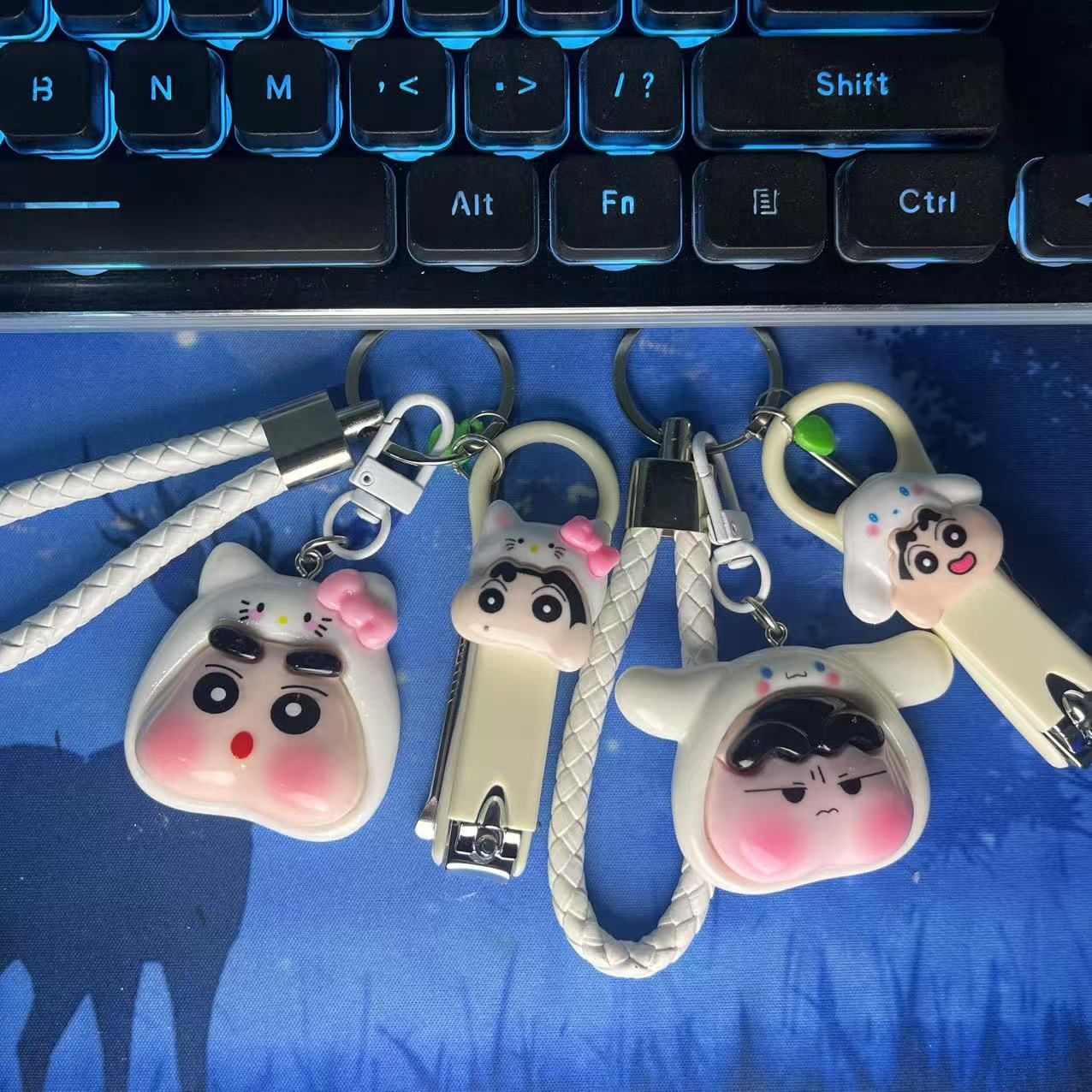 3586 Nail Clipper set Pendant, #: kt shin