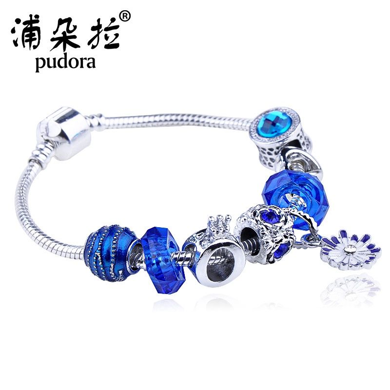 WY PSL-0339-B Diy Pudora aquamarine turquoise chain : 19cm 07895