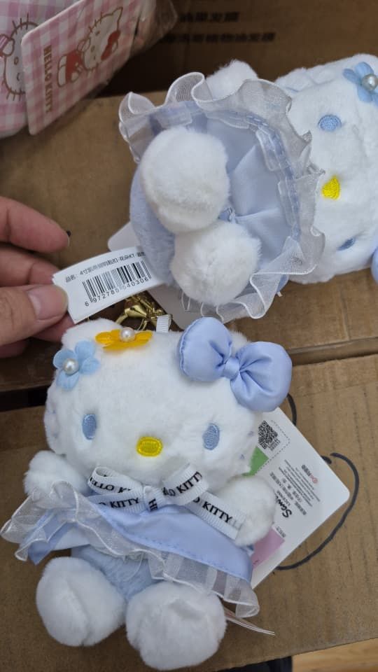 40306 sario keychain Blue 4"