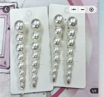 909338 Pearl Clip Set BS