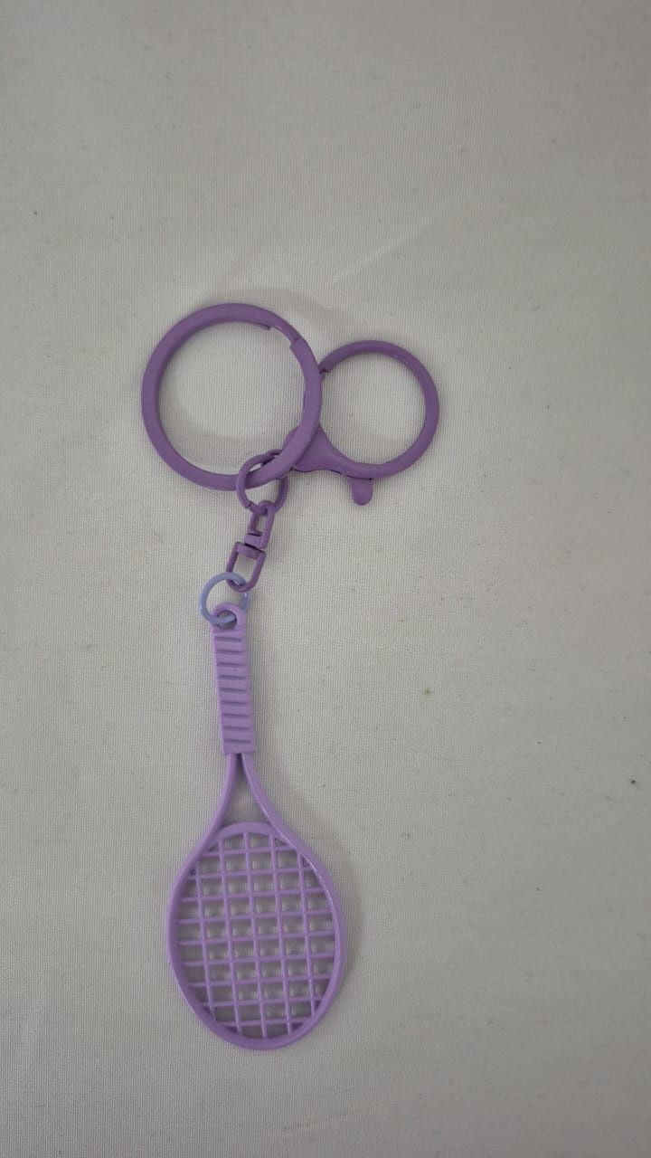 11003 Color Racket Keychain BS