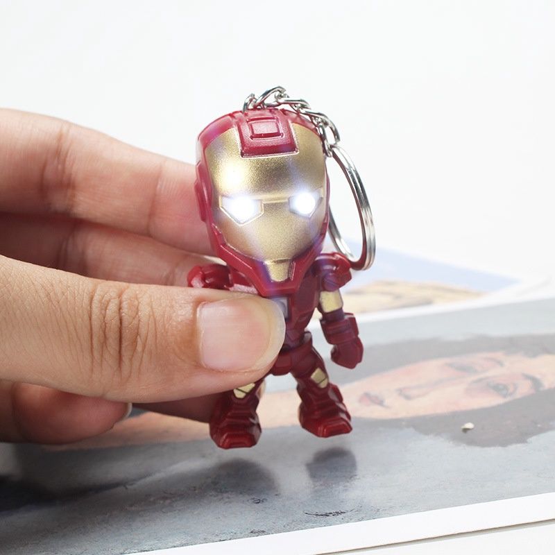 MS iron Man Round buckle keychain 08572