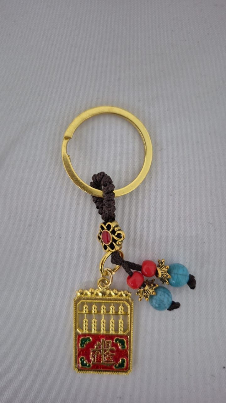 73795 Gold Luck Keychain BS