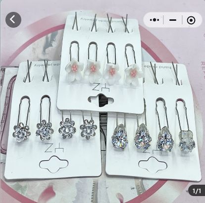 JD-37639 JX White Hairpin BS