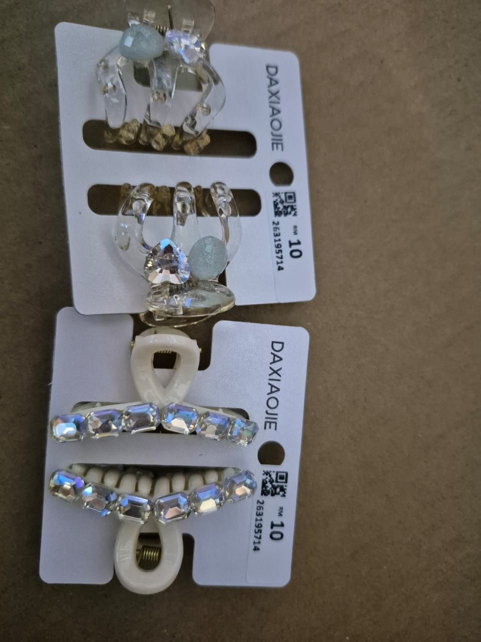 95714 Hair Claw Clip 16pcs